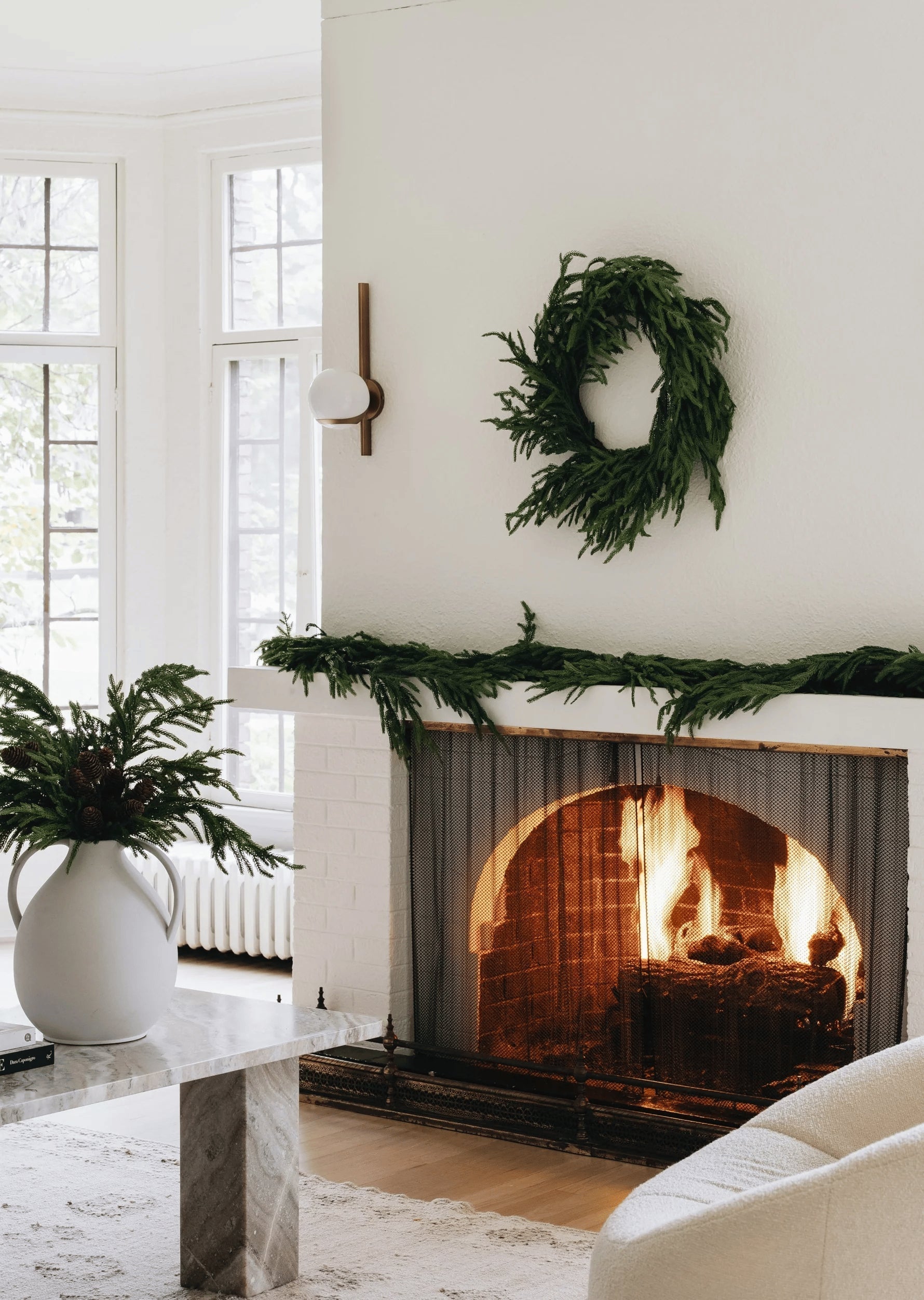 PineGrace™ Evergreen Festive Accent