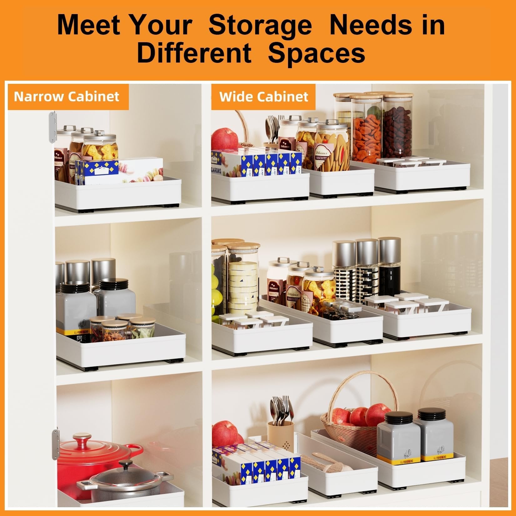 StoreSlide™ Maximize Kitchen Space