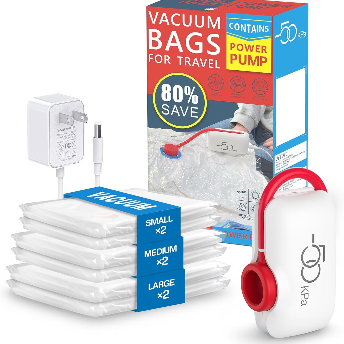 VacPack™ Maximize Storage Space