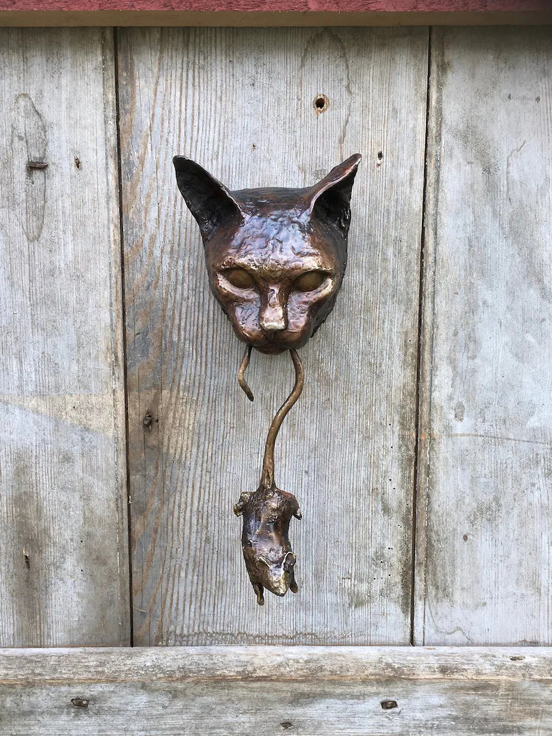 WhiskerKnock™ Whimsical Welcome Touch