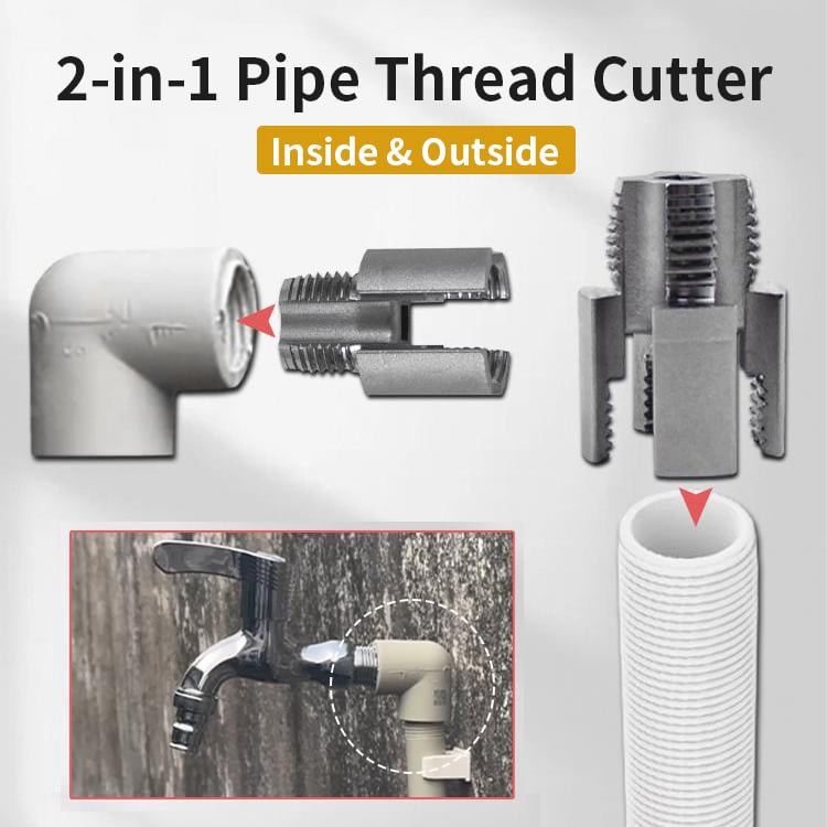 PipeTwist™ Precision Threads Instantly