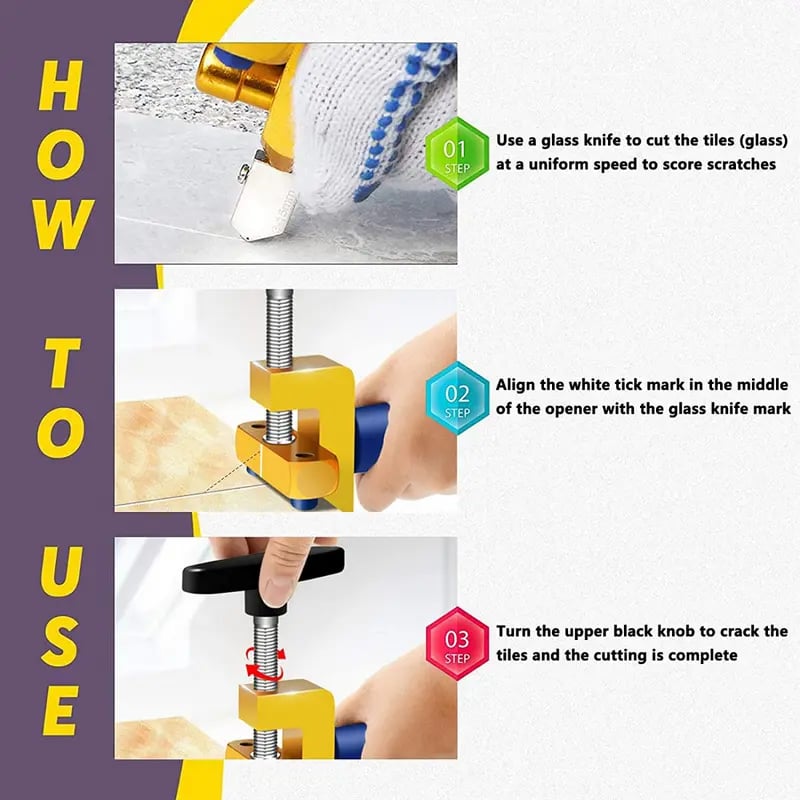 TileCraft™ Accurate Tile Shaping
