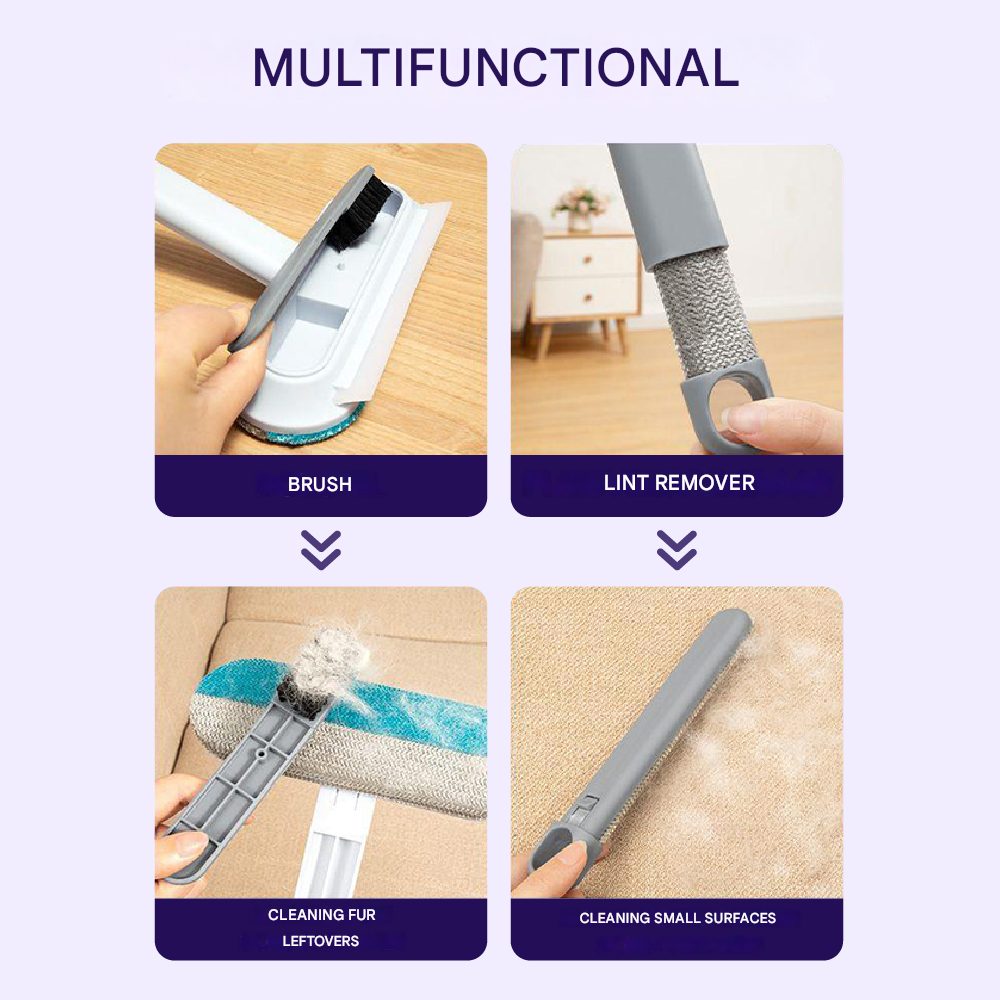 3-in-1 Pet Hair Remover - PetClean Pro