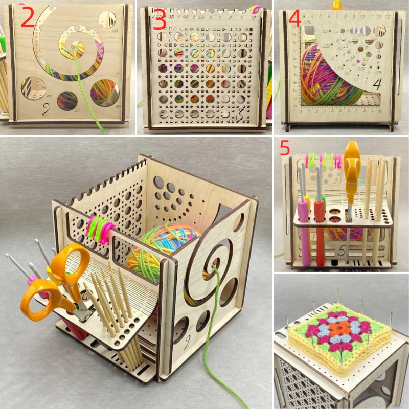 FiberKeep™ Tidy Yarn Organization