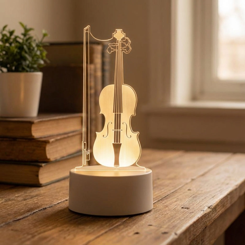 3D illusion table lamp – Auricello