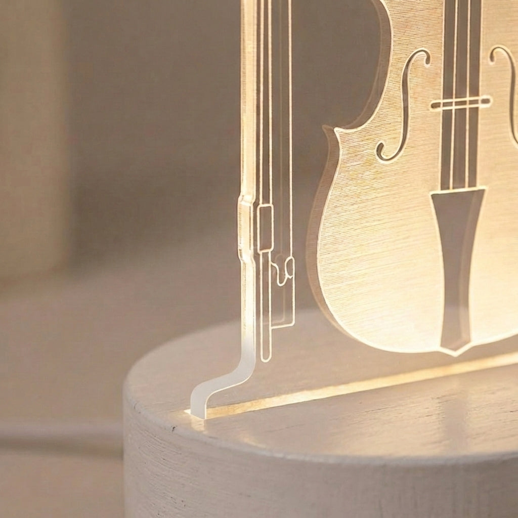 3D illusion table lamp – Auricello