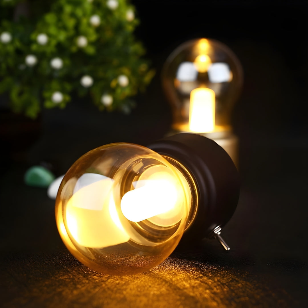 Portable Retro Table Lamp - LumiRetro