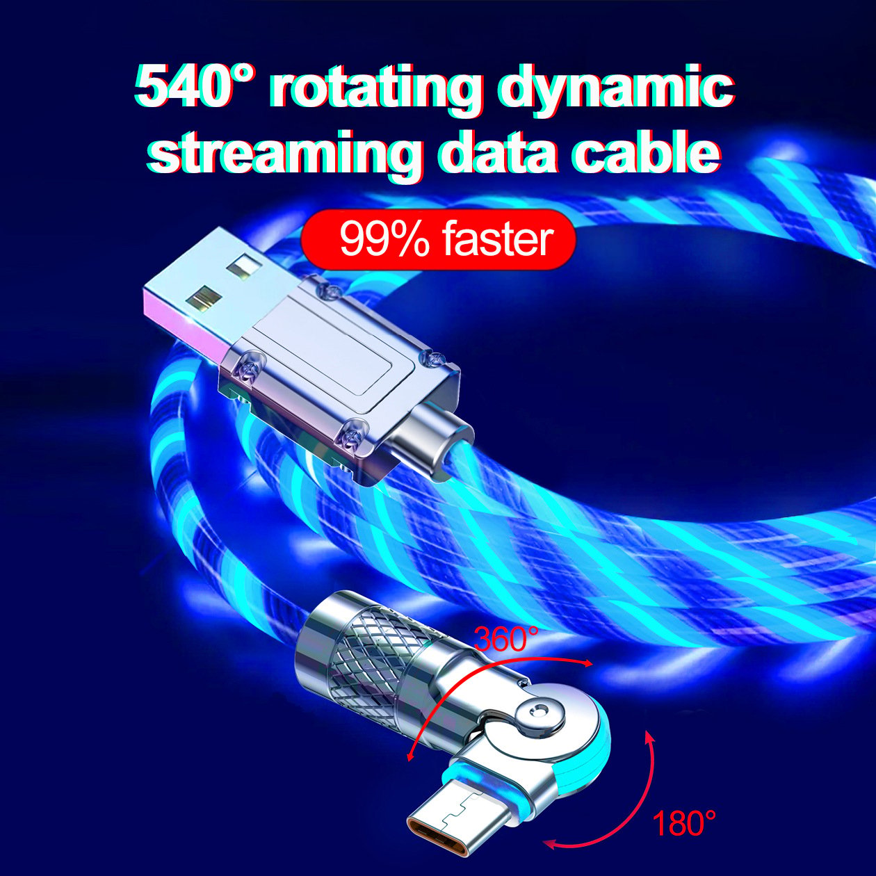 BrightCord™ Glow Powered Connection