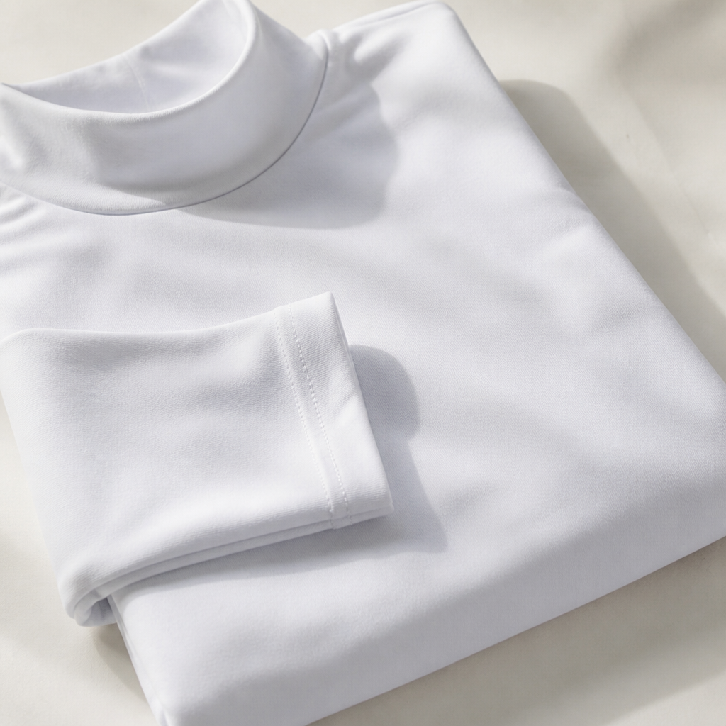 VeroEdge™ Slim Fit Long Sleeve High-Neck Shirt — Own Every Room with Unmatched Confidence and Comfort