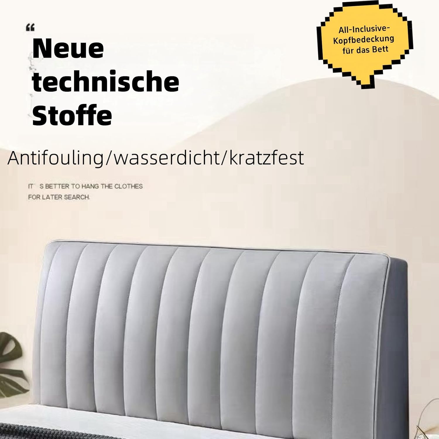 HeadCozy™ Stylish Headboard Protection