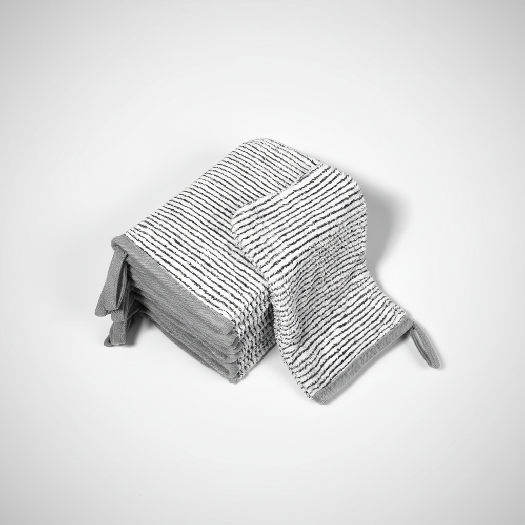 6-piece set of wash mitts - AquaJoy