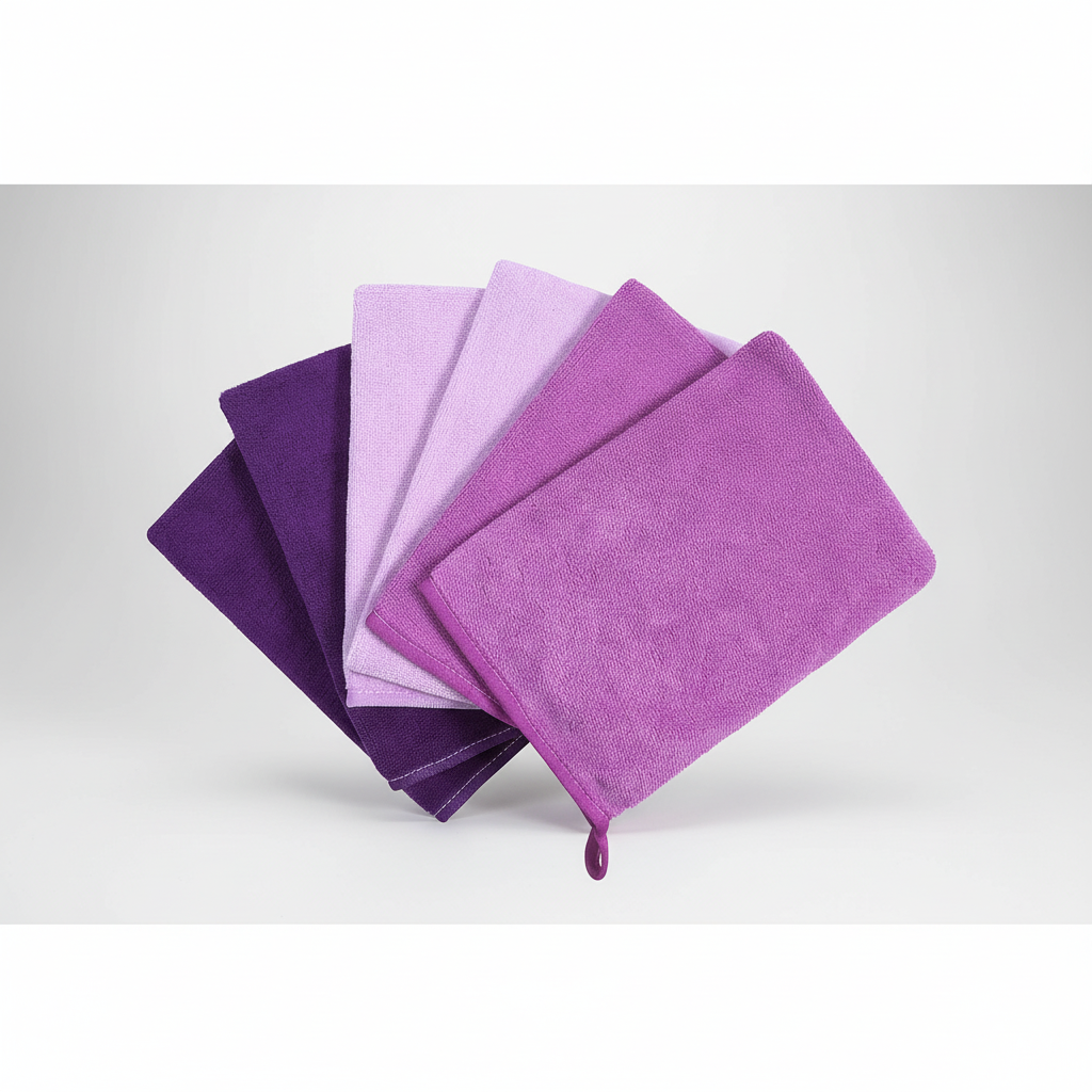 6-piece set of wash mitts - AquaJoy