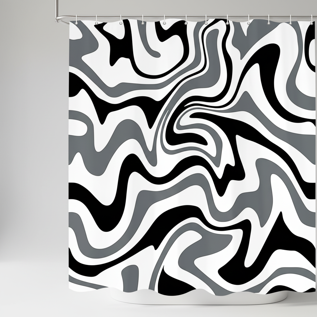 70s Retro Spiral Pattern - BohoWave