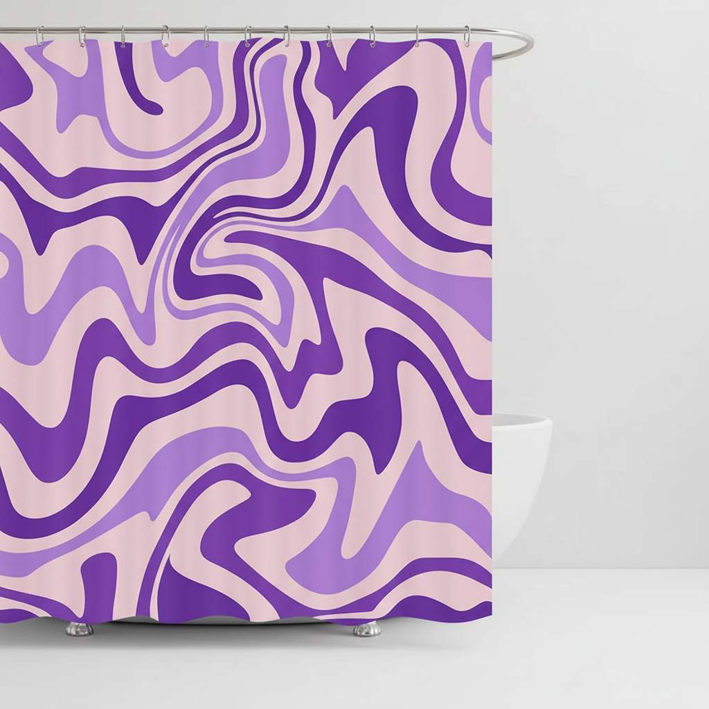 70s Retro Spiral Pattern - BohoWave