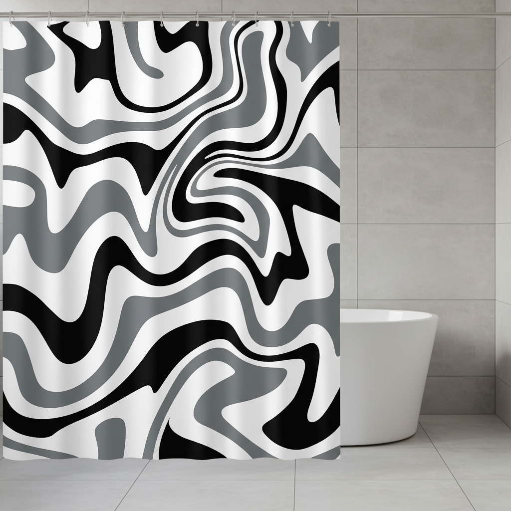 70s Retro Spiral Pattern - BohoWave