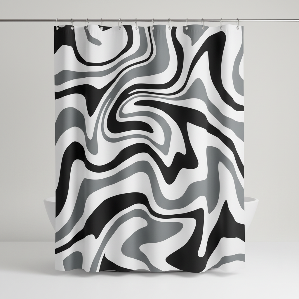 70s Retro Spiral Pattern - BohoWave