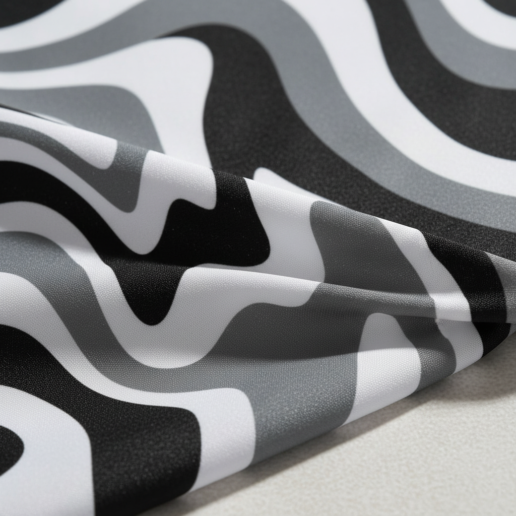 70s Retro Spiral Pattern - BohoWave