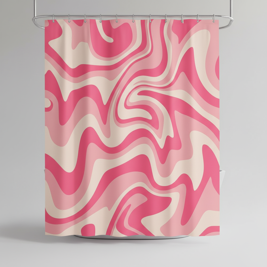 70s Retro Spiral Pattern - BohoWave