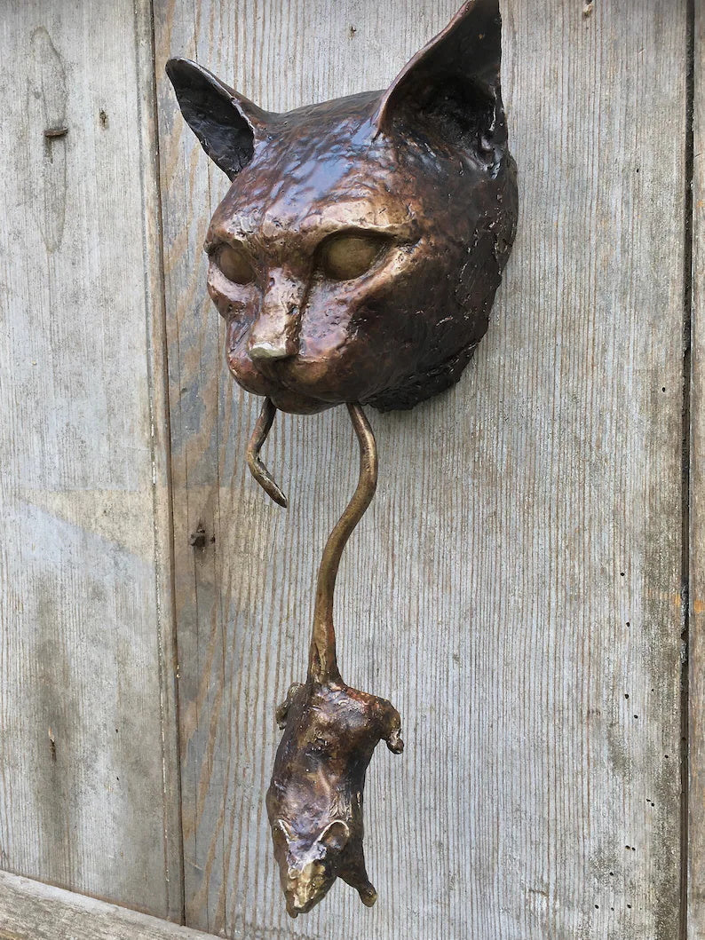WhiskerKnock™ Whimsical Welcome Touch