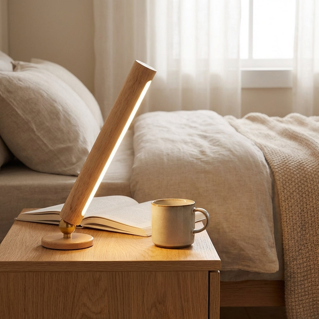 Adjustable desk lamp with tilt function – Baskel