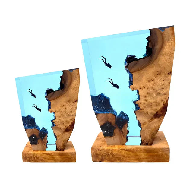 Artistic Table Lamp – AbyssGlow