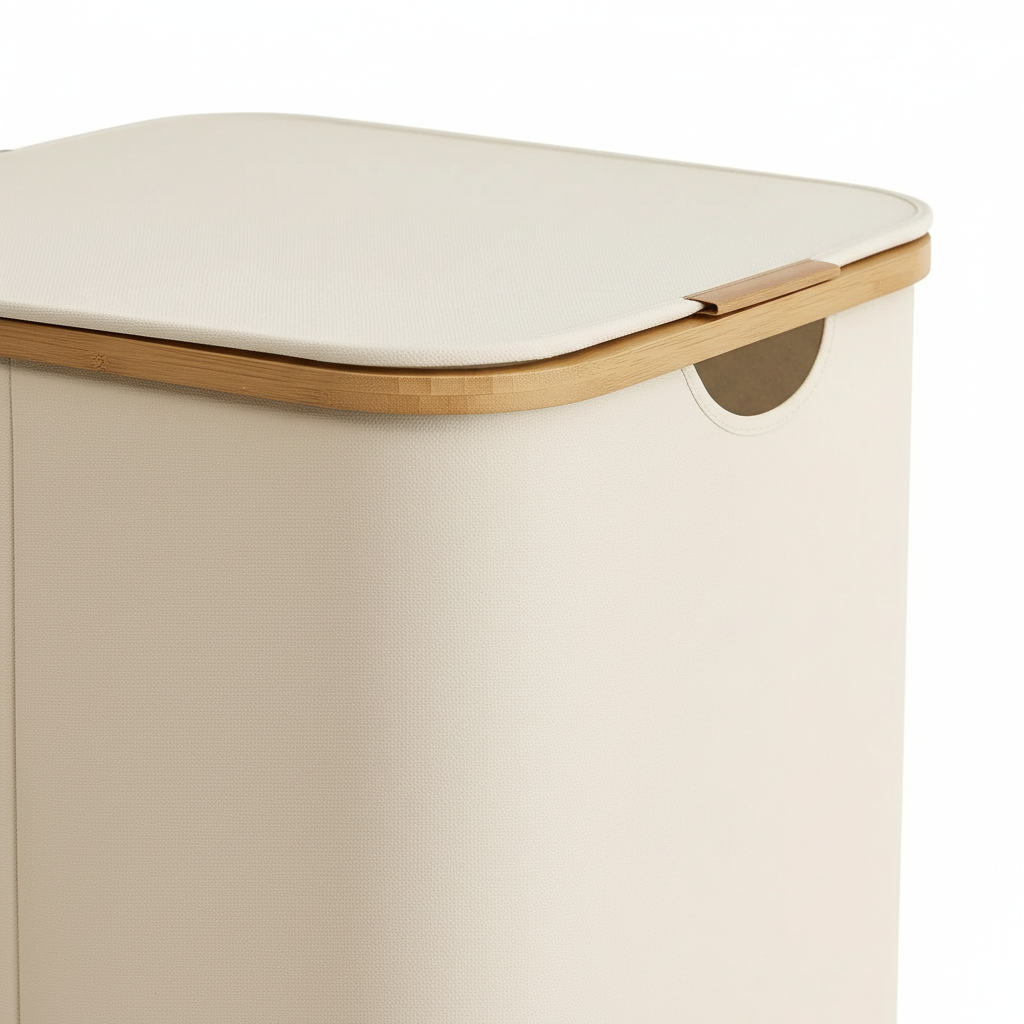 Breathable Textile Laundry Basket - FreshFold