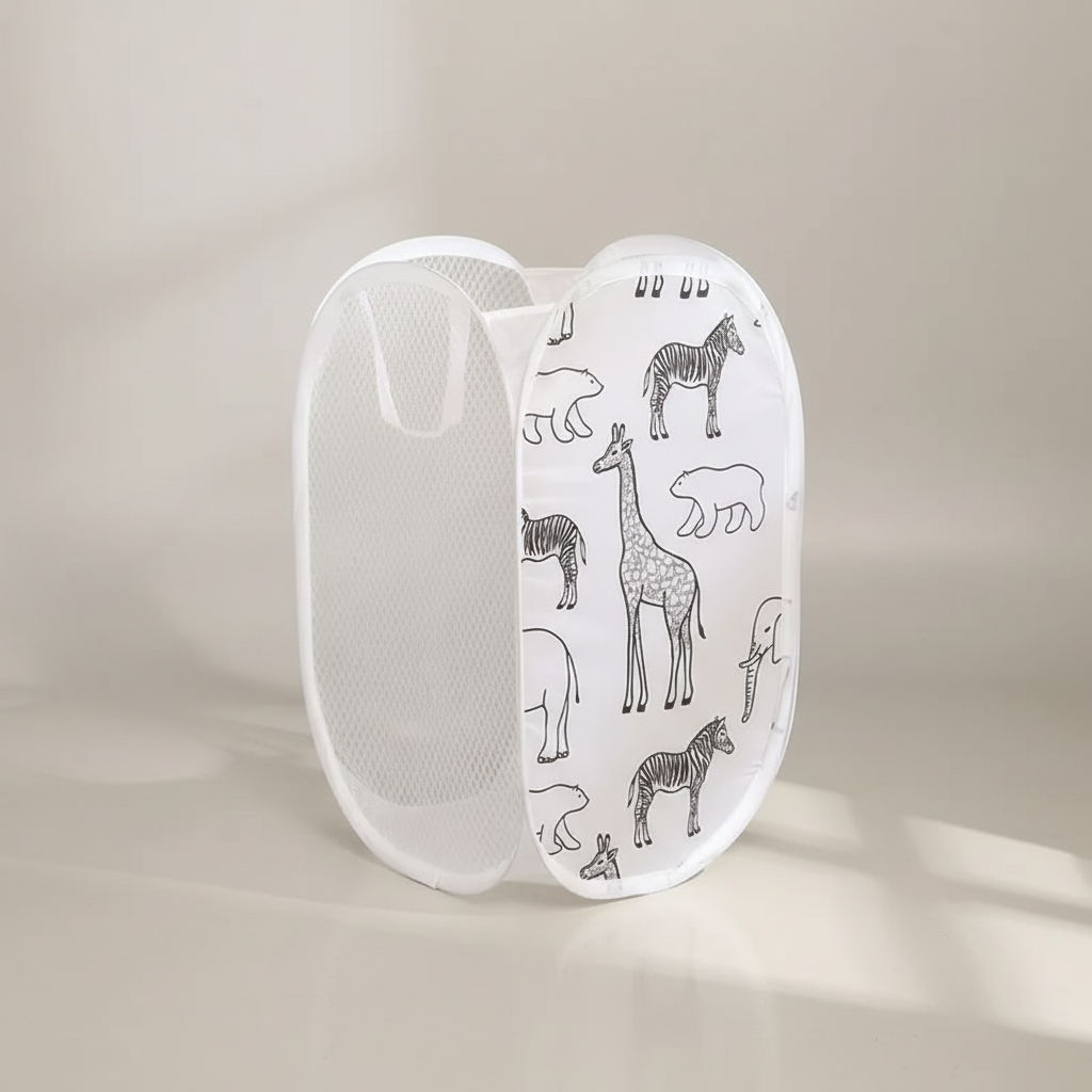 Collapsible Mesh Laundry Basket - MeshCarry