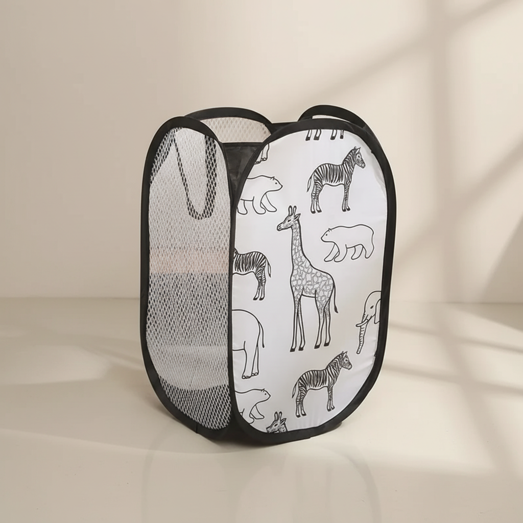 Collapsible Mesh Laundry Basket - MeshCarry