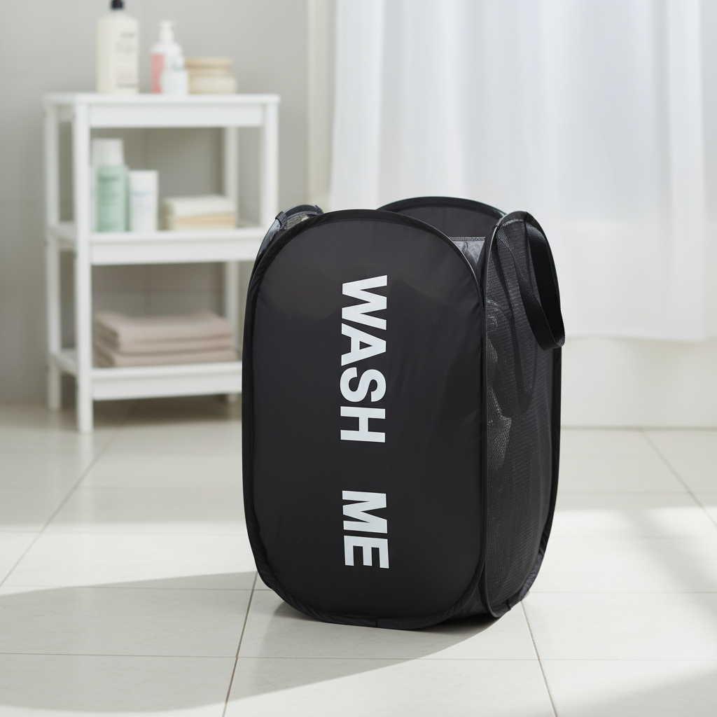 Collapsible Mesh Laundry Basket - MeshCarry