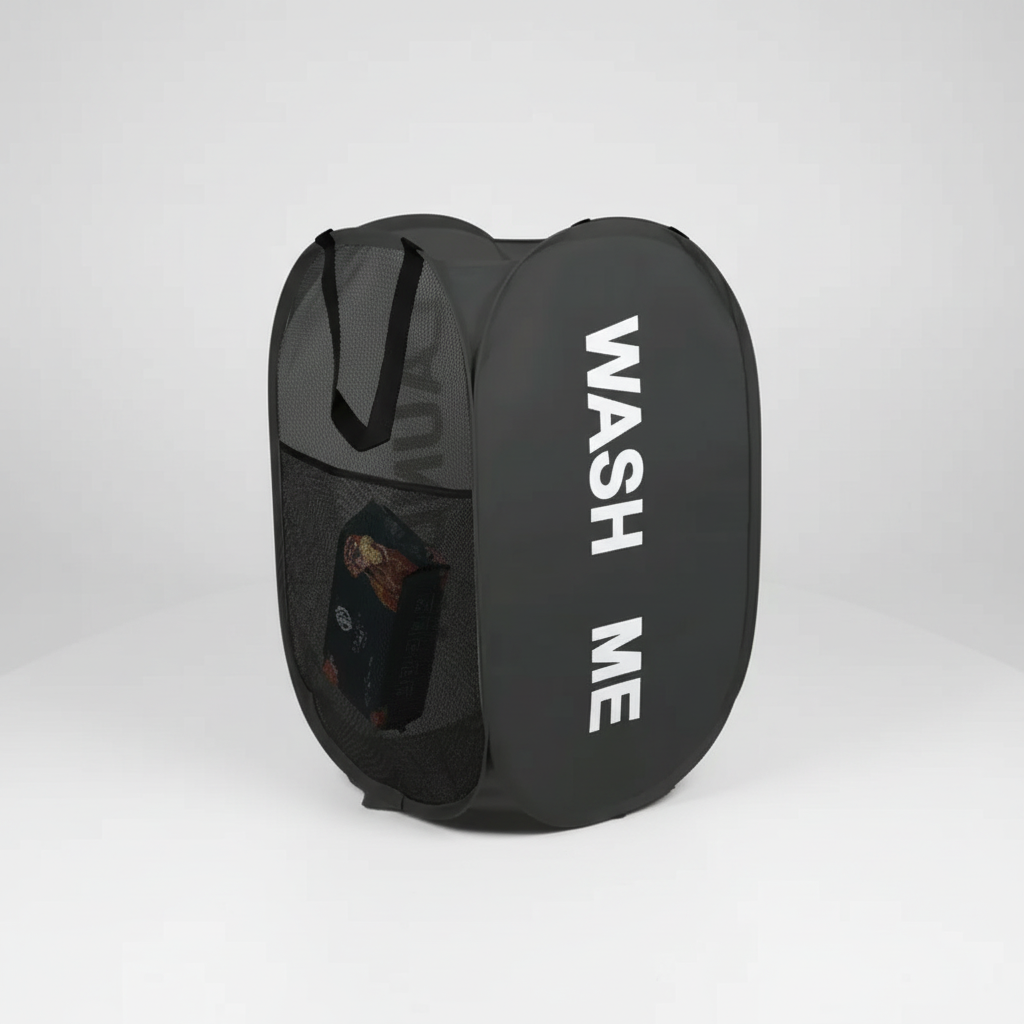 Collapsible Mesh Laundry Basket - MeshCarry