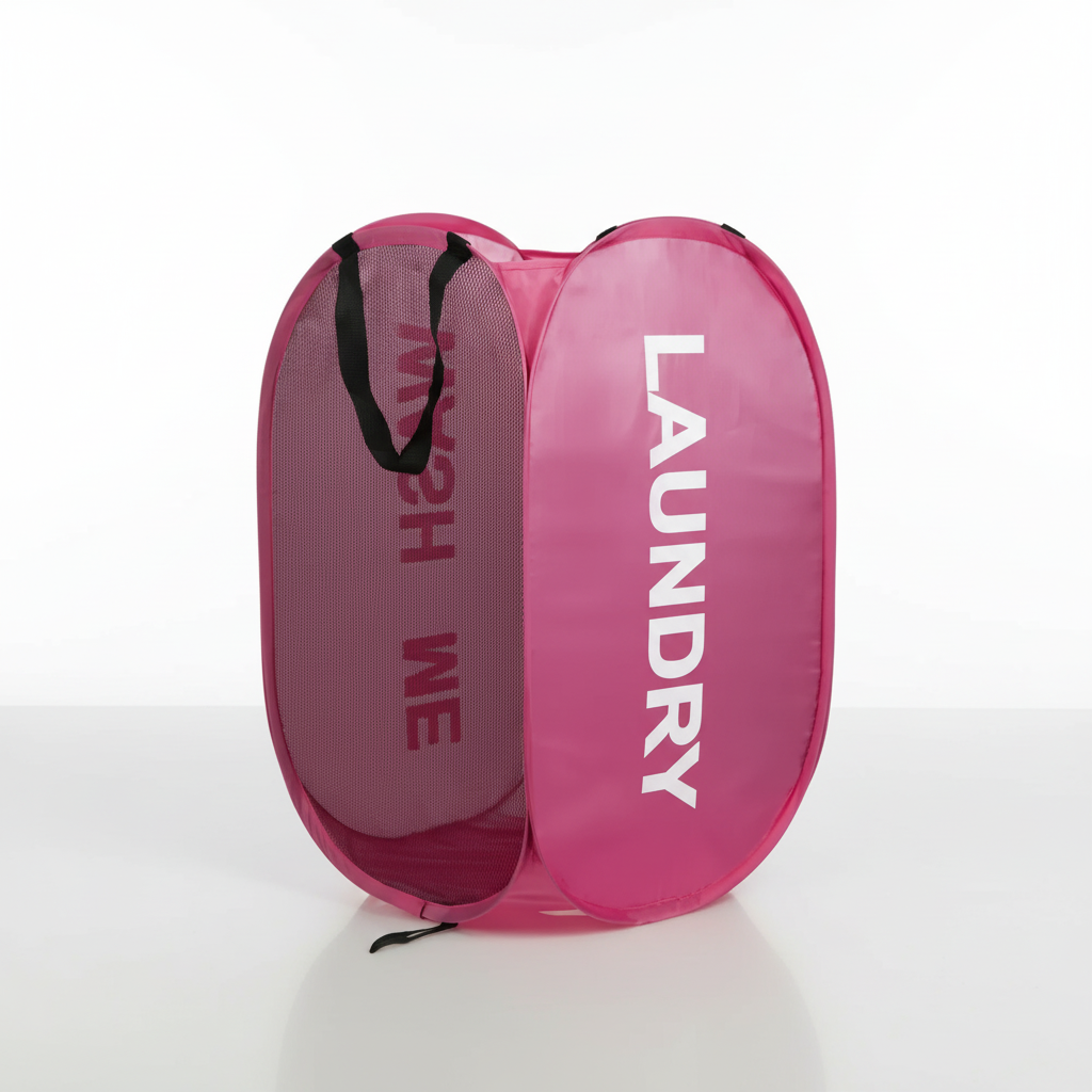 Collapsible Mesh Laundry Basket - MeshCarry