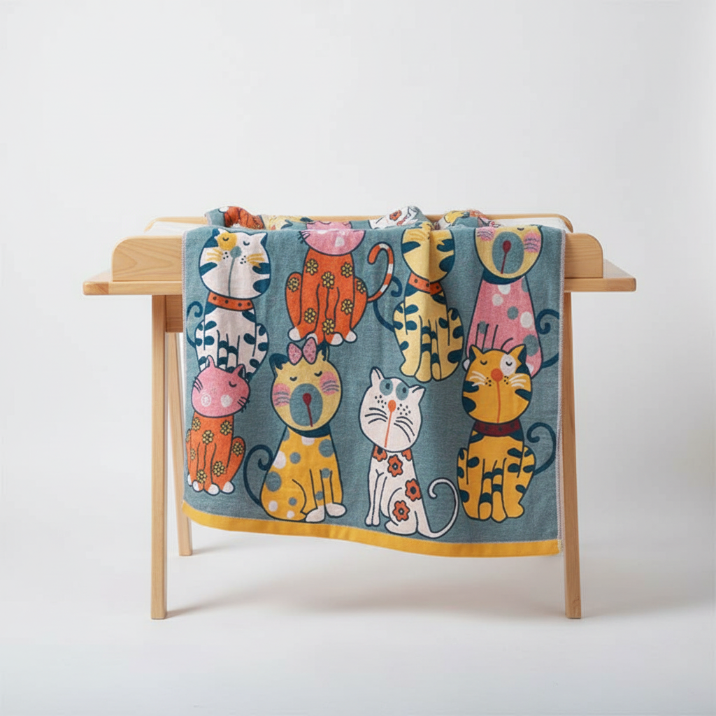Baby Bath Towel - KittyWrap