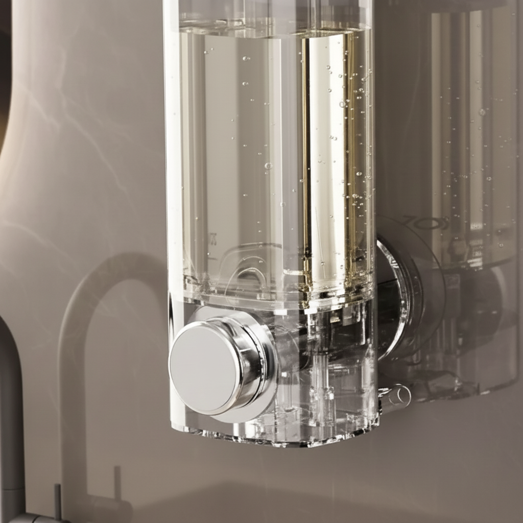 Bore-free suction cup dispenser - Soapora