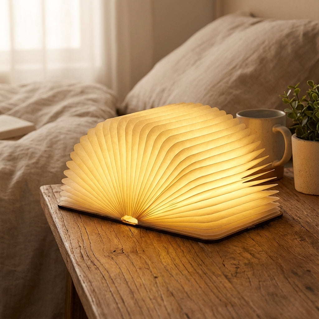 Book-shaped table lamp – Fablelite
