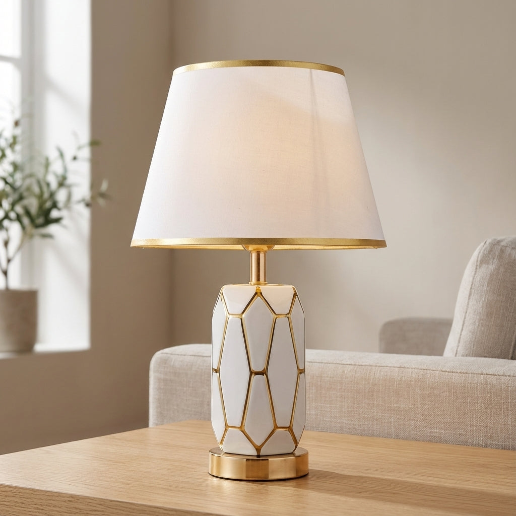 Ceramic-style table lamp – Nostalux