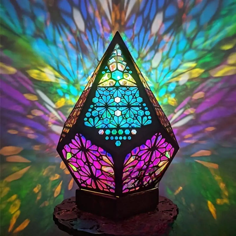 Color-changing table lamp – Chromisca