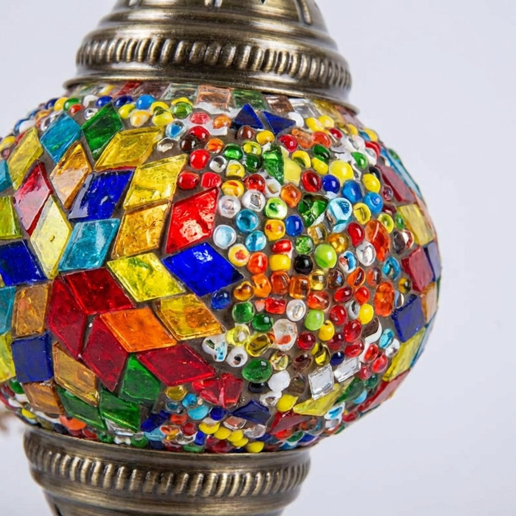 Colorful Mosaic Table Lamp - Mosaicara