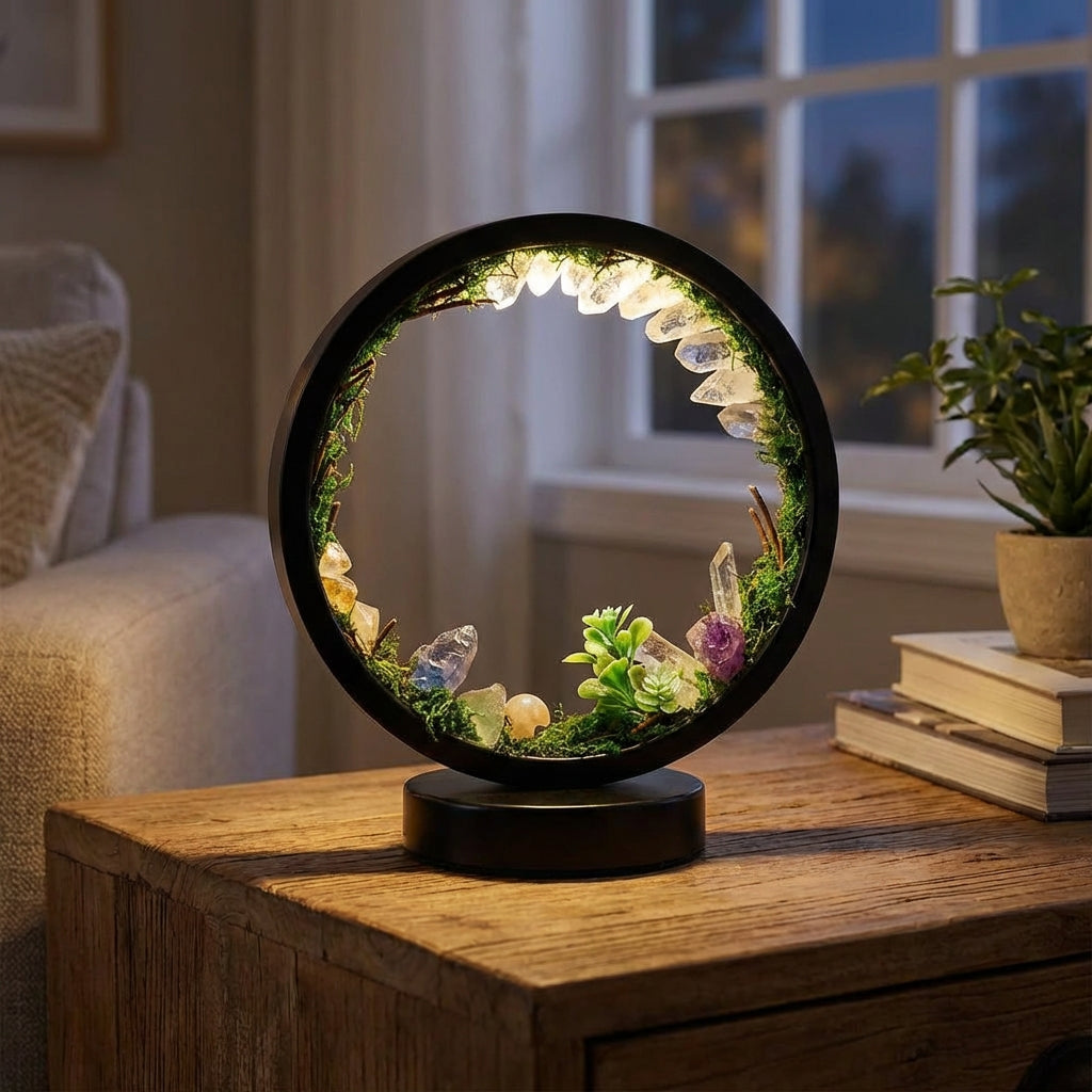 Crystal Embellished Ambient Lamp - Verdalis