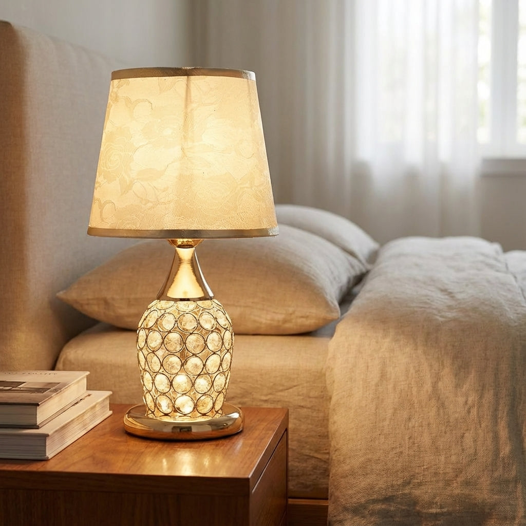 Crystal Accent Table Lamp – Romantique