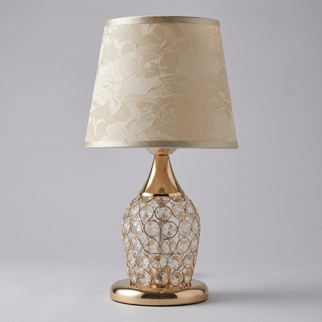 Crystal Accent Table Lamp – Romantique