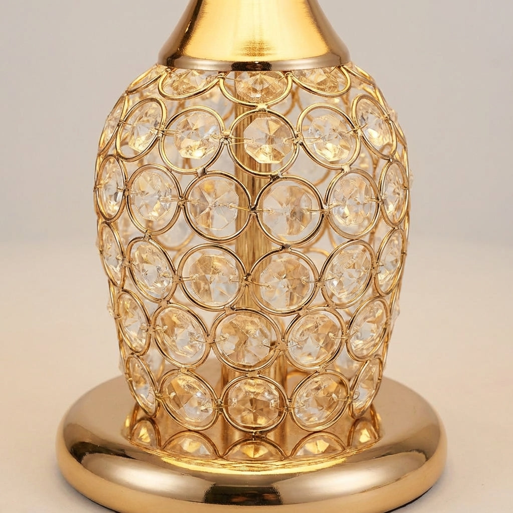 Crystal Accent Table Lamp – Romantique