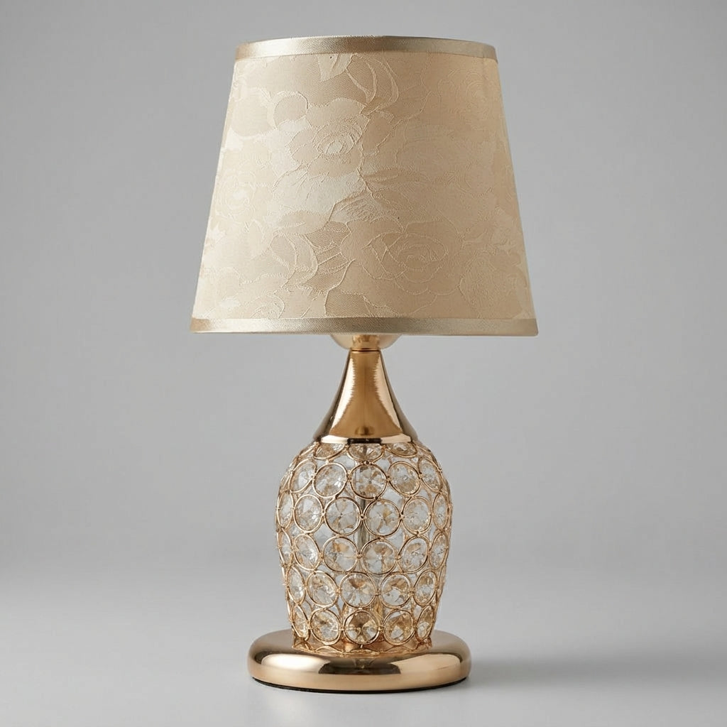 Crystal Accent Table Lamp – Romantique