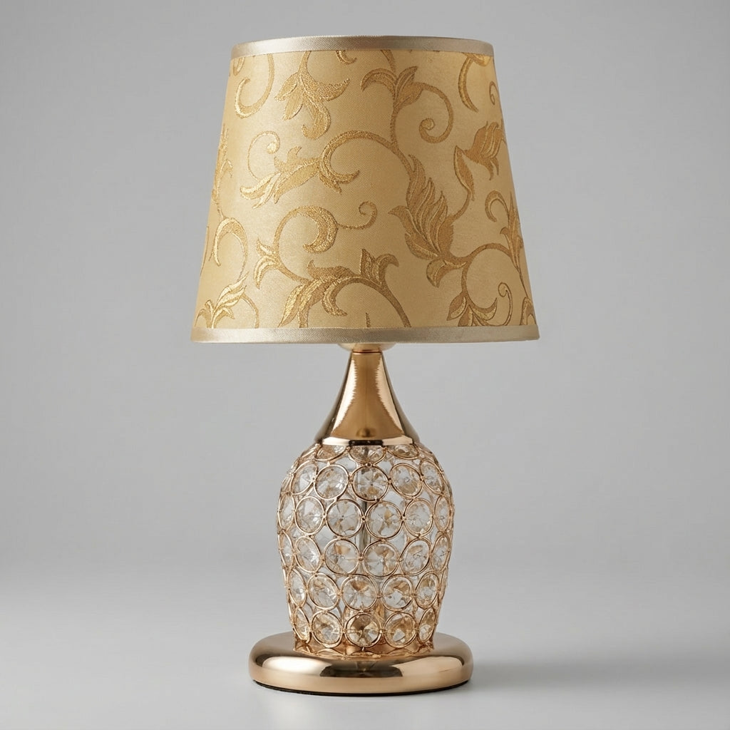 Crystal Accent Table Lamp – Romantique