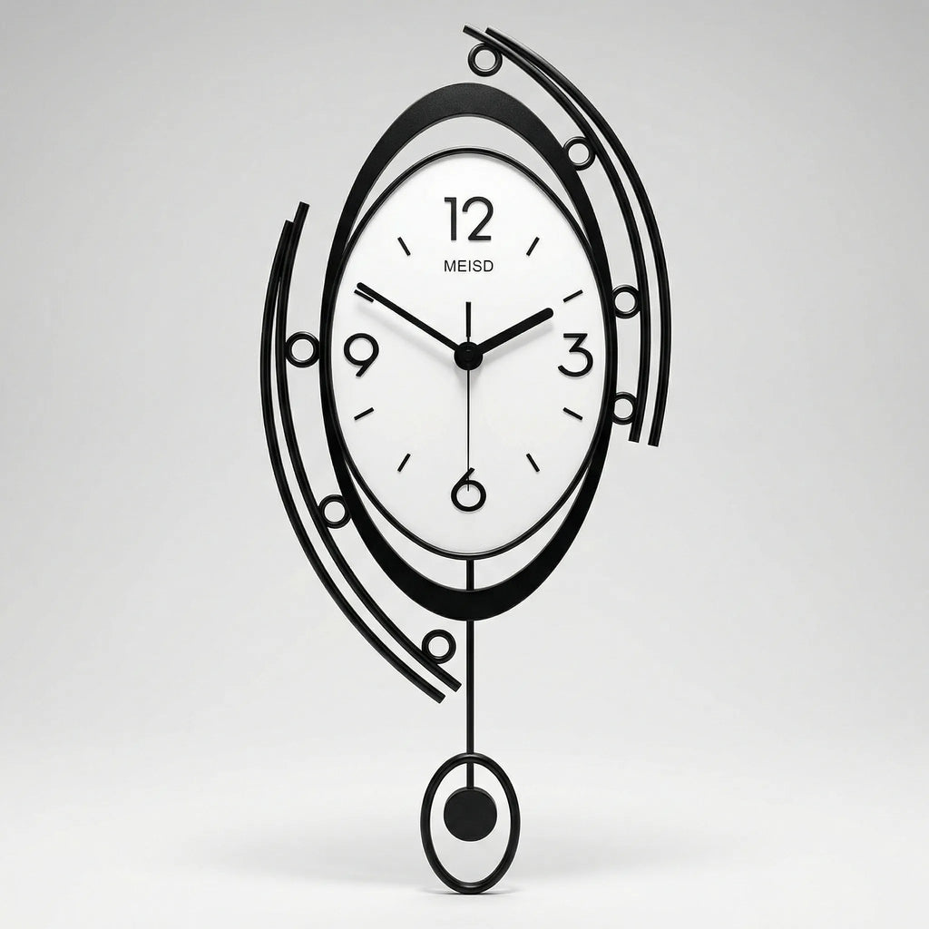 Decorative Pendulum Wall Clock - Vynova