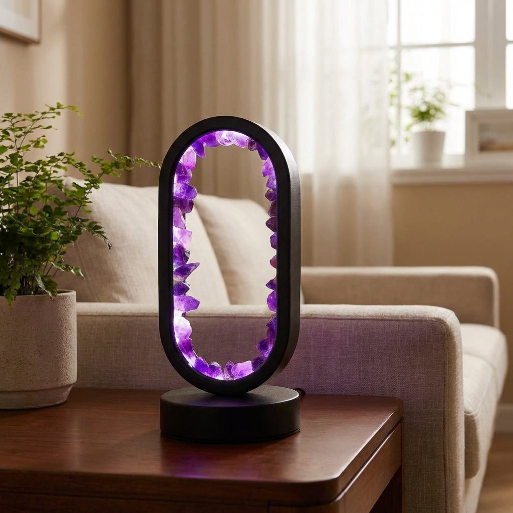 Decorative Tabletop Wellness Lamp - Violetis
