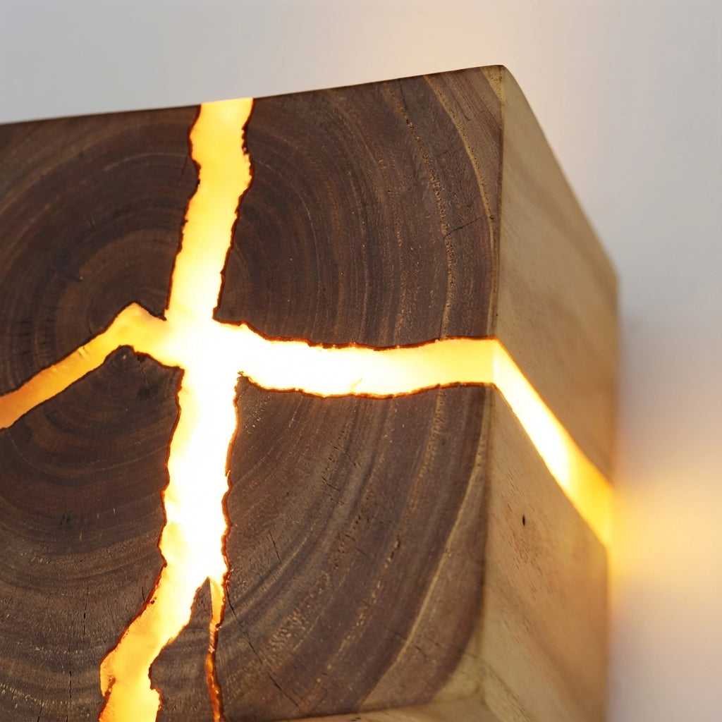 Decorative cube wall light – Solique
