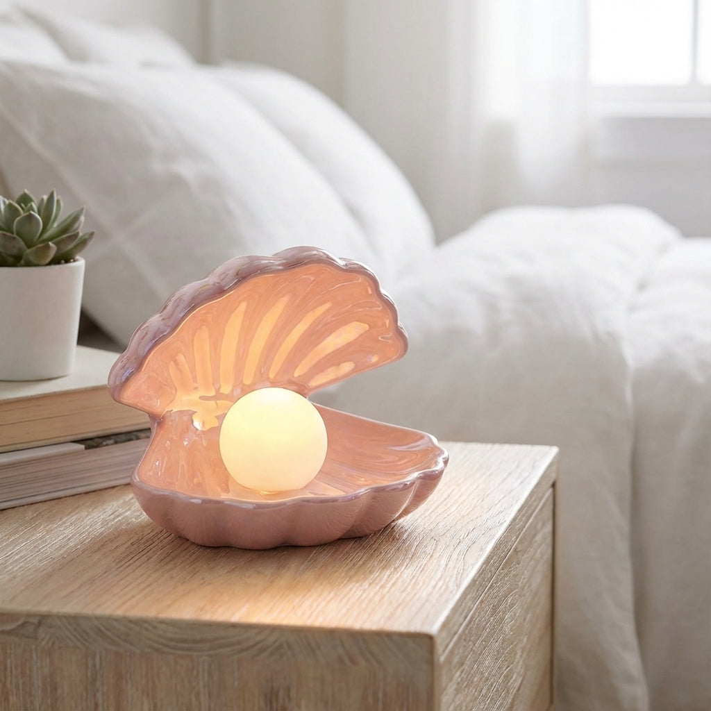 Decorative Shell Table Lamp – Shellune