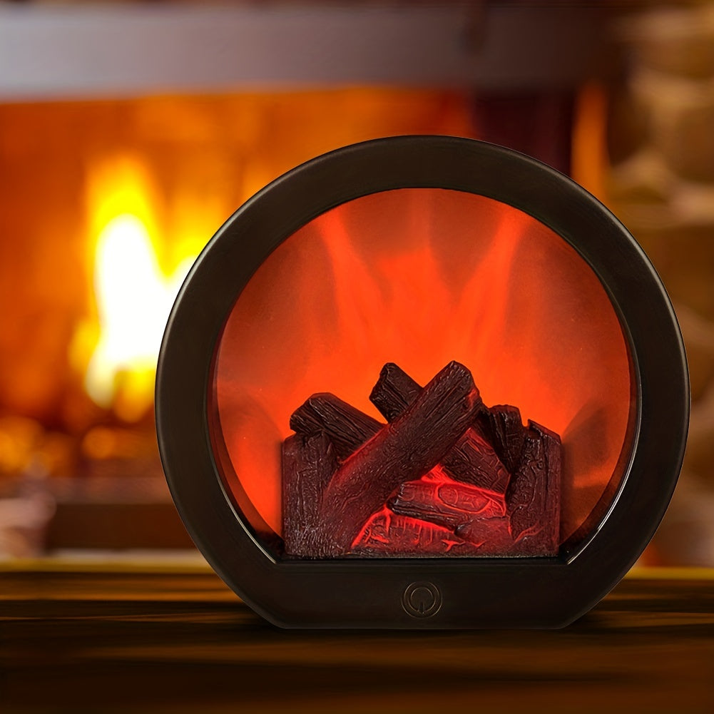 Decorative tabletop flame lamp – Aureflame