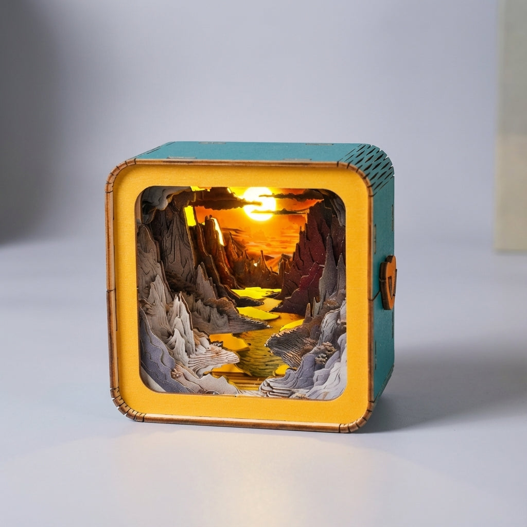 Decorative tabletop accommodation box – SolaceCube