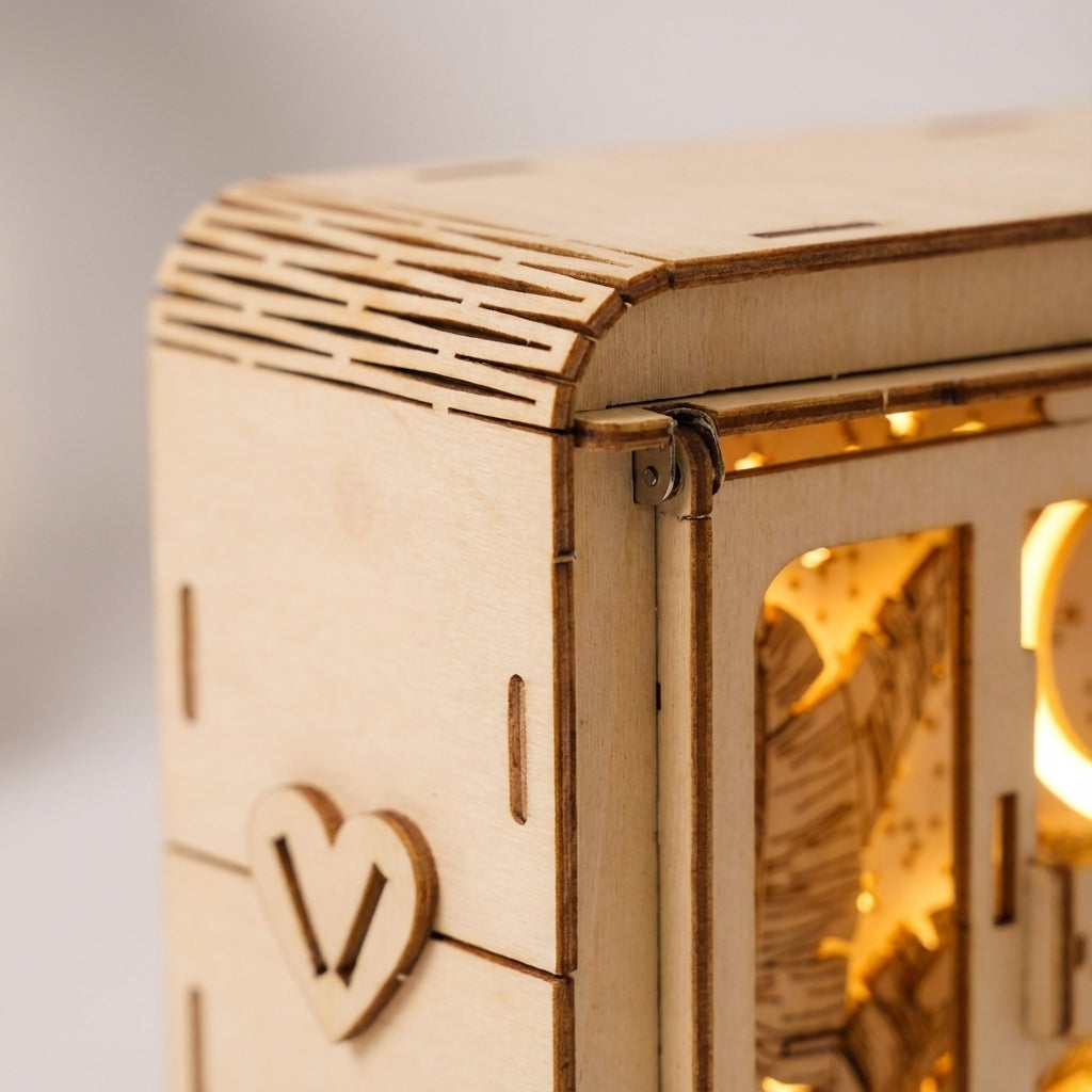 Decorative tabletop accommodation box – SolaceCube